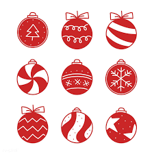Download Premium Vector Of Christmas Baubles Drawing Doodle Style 512353 Christmas Drawing Christmas Stickers Christmas Baubles