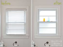 Window treatments for bathrooms require to satisfy 3 demands: Frosting Some Windows Small Bathroom Window Bathroom Window Treatments Bathroom Window Treatments Privacy