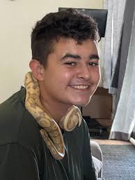 Found baby snake in basement, released outside safely