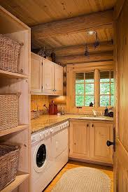 Most often, the pieces result don't burn those logs; 23 Wild Log Cabin Decor Ideas Rustic Laundry Rooms House Home