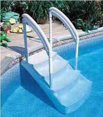 Extra Pool Steps And Pool Ladders Are An Advantage Swimming Pool Blog In 2021 Above Ground Pool Steps Pool Steps Above Ground Swimming Pools