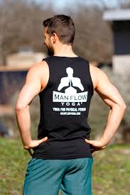 Man Flow Yoga Tank (Black)