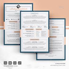 Creative Resume Cv Template Teacher Resume Template Cv Template Creative Resume