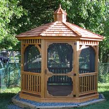 At alibaba.com, you can select from a broad range of outdoor screened gazebo in accordance with your requirements, which are loaded with several unique features. Enclosed Screen Gazebos Country Lane Gazebos