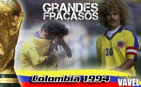 Colombia clasificó al mundial por segunda vez consecutiva. Grandes Fracasos Colombia 1994 Vavel Espana