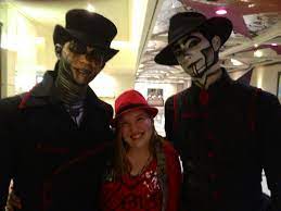 Me With Rabbit Christopher Bunny Bennett And The Spine David Michael Bennett From Steam Powered Giraffe Steam Powered Giraffe Michael Bennett Giraffe