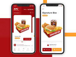 Kfc Delivery App Exploration Delivery App App Design Layout Food Delivery App