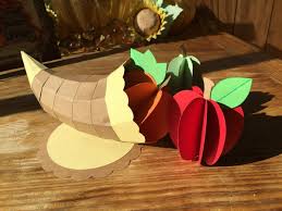 How to make a diy cornucopia for thanksgiving? Cornucopia Fruits 3d Svg File Paper Decorations Thanksgiving Art Thanksgiving Crafts