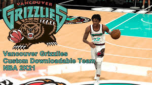 Nba 2k21 best team to rebuild: Vancouver Grizzlies Retro Throwback Custom Team Nba 2k21 Youtube