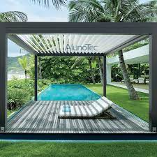 Find more reuslts at life.123.com Automatic Louvered Roof System Aluminum Gazebo Pergola For Backyard Buy Louvre Roof Louvered Pergola Shutter Roof Product On Aluminum Pergola Alunotec