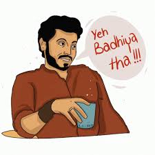 Yeh Badhiya Tha Munna Tripathi Sticker ...