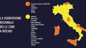 Da domani la puglia torna in zona gialla, dopo il ricalcolo dei posti letto di terapia intensiva, ma l'assessore alla sanità, pierluigi lopalco, invita i pugliesi alla prudenza. Addio Si Spera Alle Zone Rosse L Italia Si Veste Di Giallo Imgpress