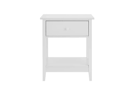 Rated 4.5 out of 5 stars. Ovela Sally Bedside Table White Kogan Com