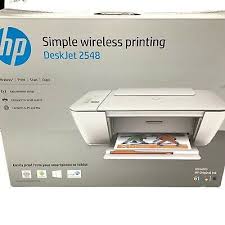 Hp All In One Wireless Deskjet Printer 2548 No Ink In 2020 Deskjet Printer Printer Wireless