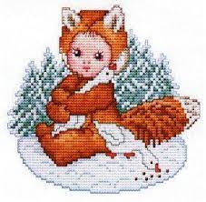 Home of the famous animal babies and bears at work. Crosstich Cross Stitch Animals Cross Stitch Baby Beautiful Cross Stitch Pattern