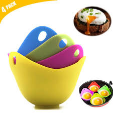 4 1/2 minutes seems to work for me at a low simmer. Egg Poacher Silicone Cups Non Stick Poached Eggs Cooker Food Grade Silicone Poaching Pods For Microwave Stovetop Egg Boiler Mold Bowl For Kitchen Cooking Cookware Baking Tools Buy Online In Aruba At