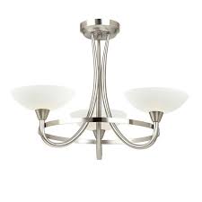 Onforu 24w led ceiling light, 2100 lm ip65 waterproof super bright flush square bathroom lights, 90 cri 5000k daylight white wall mounted ceiling lamp for living room, bedroom, kitchen. Cagney 3lt Satin Crome White Painted Glass With Lines Semi Flush Cei Tiffany Lighting Direct