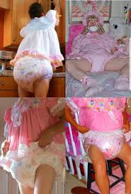 I wanna see your face when fill diaper uncontrollable. Sissy Baby