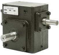 50:1 Right Angle Cast Iron Worm Gear Reducer 0.29 HP Left Output Worldwide  HDRS-133-50-L