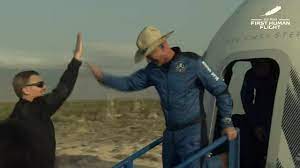 Click to see our best video content. Jeff Bezos Blasts Into Space On Blue Origin Rocket Best Day Ever