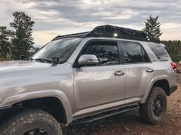 Requires drilling full aluminum construction (no rust) modular design to fit your adventure's needs works with factory sun roof. 2010 2021 Toyota 4runner Premium Roof Rack