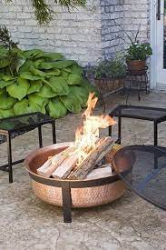 12 Style Must Haves To Spruce Up Your Patio Copper Fire Pit Fire Pit Essentials Cool Fire Pits