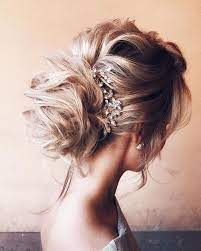 Elegant Chic Bun With Volume On Top Mother Of The Bride Hair Wedding Hairstyle Ideas Mother Of The Bride Hair Elegant Wedding Hair Wedding Hair Down