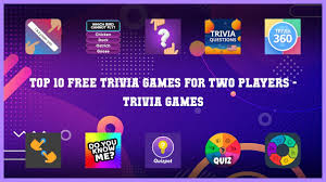 When you're busy planning an amazing thanksgiving dinner, one of the tasks that might fall by the wayside is finding the time to think up engaging ways to entertain guests before the feast starts or after the meal is done. Top 10 Free Trivia Games For Two Players Android Games Youtube