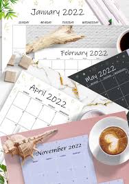 Quickly print a yearly 2022 calendar. Printable Calendar 2022 One Page With Holidays Single Page 2022 Yearly Blank Pdf Templates