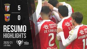 All scores of the played games, home and away stats, standings table. Videos Sc Braga Scu Torreense 5 0 Taca De Portugal 2021 Portugal Forza Football