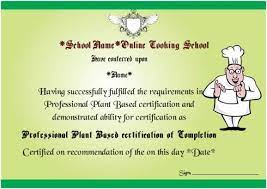 Pin On Cook Certificate