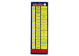 daily schedule pocket chart