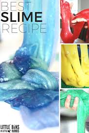 Liquid Starch Slime Recipe Recipe Homemade Slime Liquid Starch Slime Slime For Kids