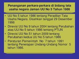 Peraturan pemerintah republik indonesia no.7 tahun opsmgr 2007 r2 cu4 pasal 5 ayat (1), pasal 20. Peradilan Tata Usaha Negara Ppt Download