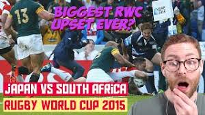 South africa coach heyneke meyer: American Reacts To Rugby Japan Vs South Africa 2015 Rwc Youtube