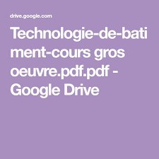 If you have an internet connection, you can access our software and convert pdf to excel free from anywhere. Technologie De Batiment Cours Gros Oeuvre Pdf Pdf Google Drive Lockscreen