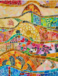 Parc Guell Gaudi Mosaic Mosaic Art Gaudi Art