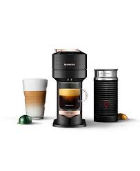 Each vertuo coffee machine includes a welcome kit, which includes a set of 12 nespresso vertuo coffee capsules, offering an introduction to the various size and flavor options. Nespresso Vertuo Next Premium Coffee And Espresso Maker By Delonghi Black Rose Gold With Aeroccino Milk Frother Reviews Coffee Makers Kitchen Macy S