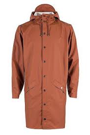 Kapuze gelber regenmantel regenjacke damen damen regenmäntel schwarz weiß bekleidung danish brand rains believes that raincoats should be just as stylish and considered as any other item. Rains Damen Und Herren Regenmantel Rost 34 Xs Regenmantel Lange Jacken Mantel