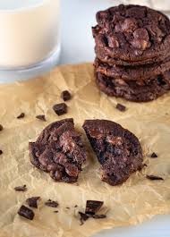 · double chocolate chip cookies are the best chocolate chip cookies with cocoa powder for an extra chocolatey cookie! Double Chocolate Chip Cookies Partylicious