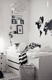 Chic black and white bedroom ideas for small rooms at small outdoor. 34 Awesome Black And White Kids Room Ideas White Kids Room Room Inspiration Black White Rooms