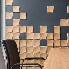 Stellar 3d Square Wood Wall Panels Wood Panel Walls Wooden Wall Panels Wood Wall Covering