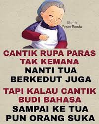 The word bahasa in english is basically used to refer to both malaysian and indonesian. Budi Bahasa Amalan Mulia Kredit Pesan Saya Orang Johor Facebook
