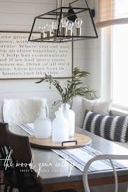 New Breakfast Nook Light The Wood Grain Cottage