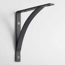 Black Metal Mix Match Shelf Brackets Set Of 2 V1 Shelf Brackets Wall Shelving Units Wall Shelves