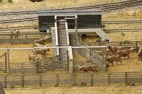 Building Livestock Pens Model Train Scenery Model Railway Track Plans Model Trains