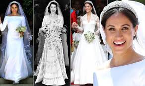 From her coronation as a young princess to a reigning monarch in her 90s, a look at. Royal Wedding Dresses Through The Years Queen Elizabeth Ii To Kate Middleton Express Co Uk