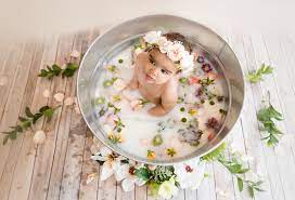 Free shipping on orders over $25 shipped by amazon. Amazing Baby Milestone Milk Bath Photography You Will Want