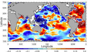 Atmospheric Warming Altering Ocean Salinity