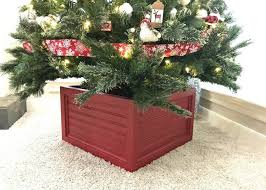 Pros and beginners alike will find it easy to make an attractive diy christmas tree stand in. Diy Christmas Tree Box Stand And Ornament Storage Abbotts At Home